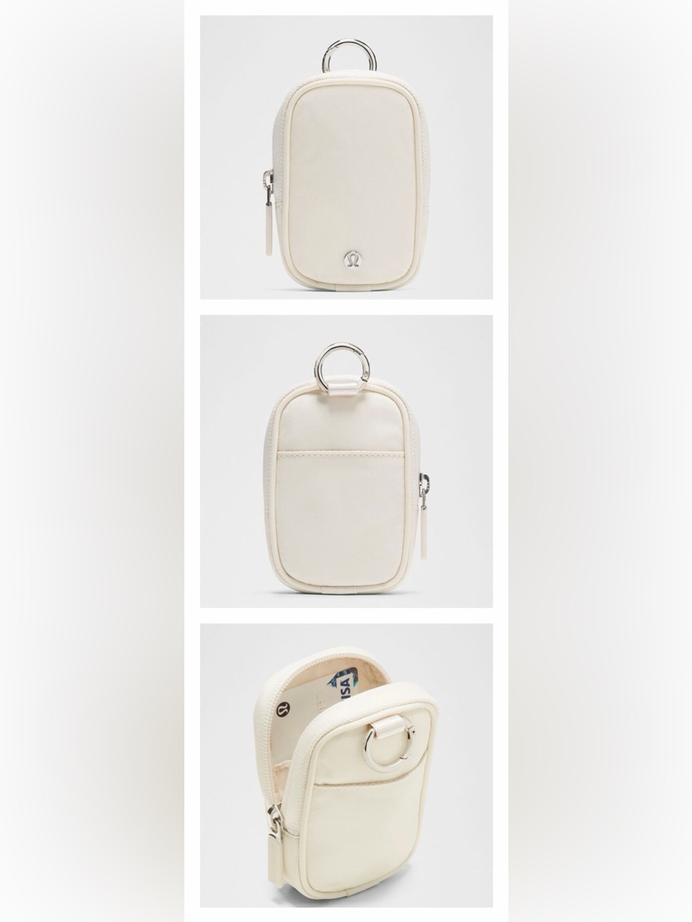 NWT Lululemon Two Toned Canvas Boxy Tote 10L - Mojave Tan/Light Ivory - BUNDLE - Picture 11 of 13